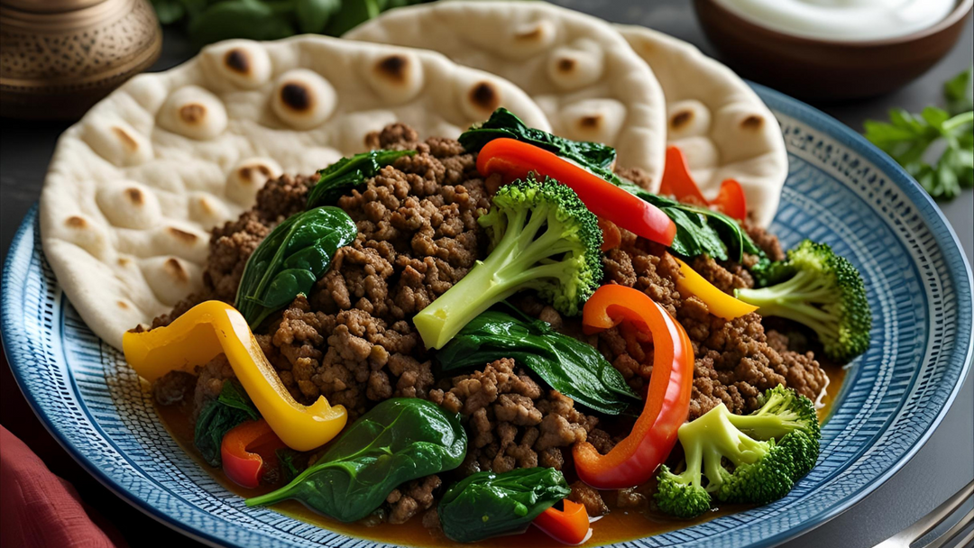 Hackfleischpfanne mit Ras el Hanout