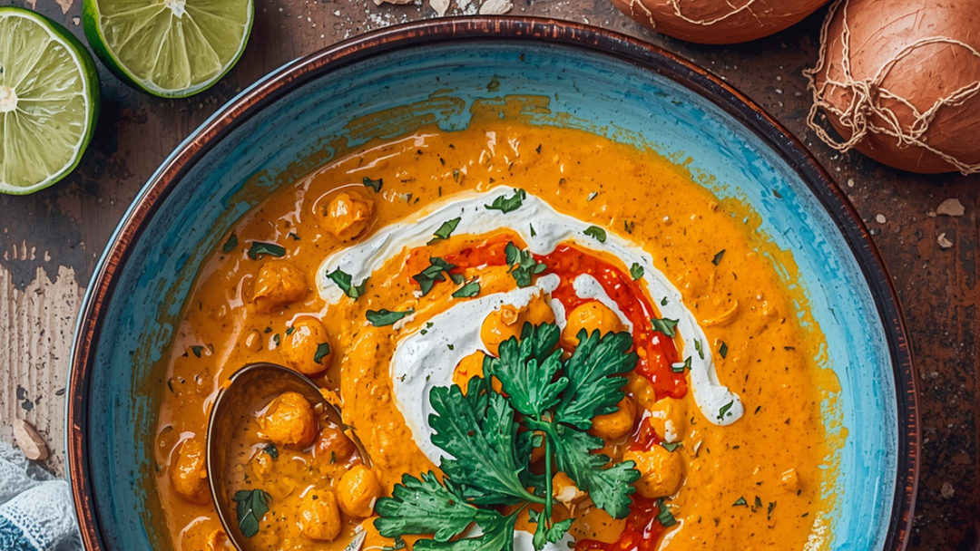 Einfaches Kichererbsen-
Curry