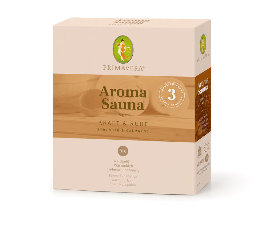 Set Aromasauna Kraft & Ruhe