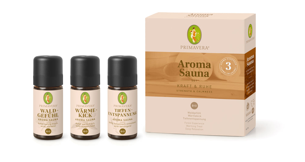 Set Aromasauna Kraft & Ruhe