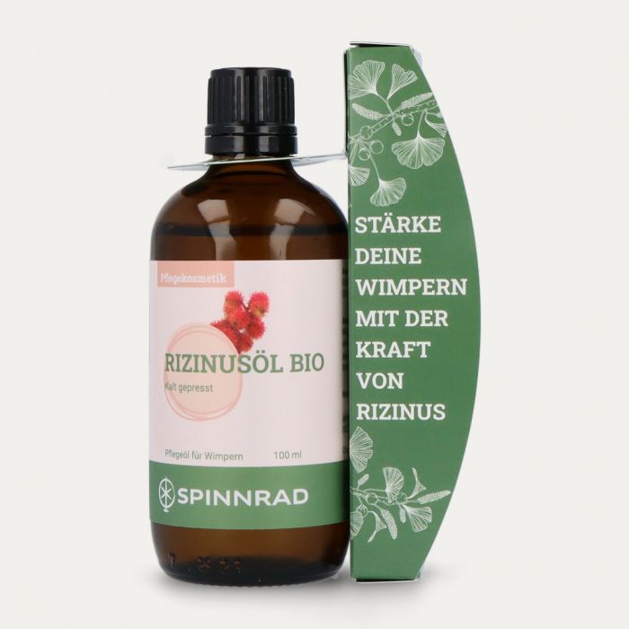Bio Rizinusöl mit Mascaraflasche 100 ml