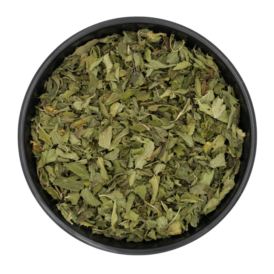 Pfefferminzeblätter ganz