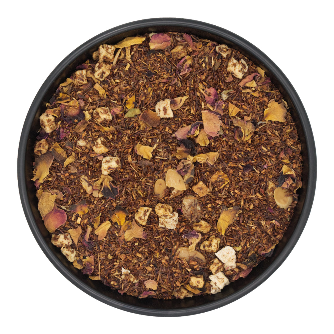 Rotbuschtee Mandel-Rosen-Traum