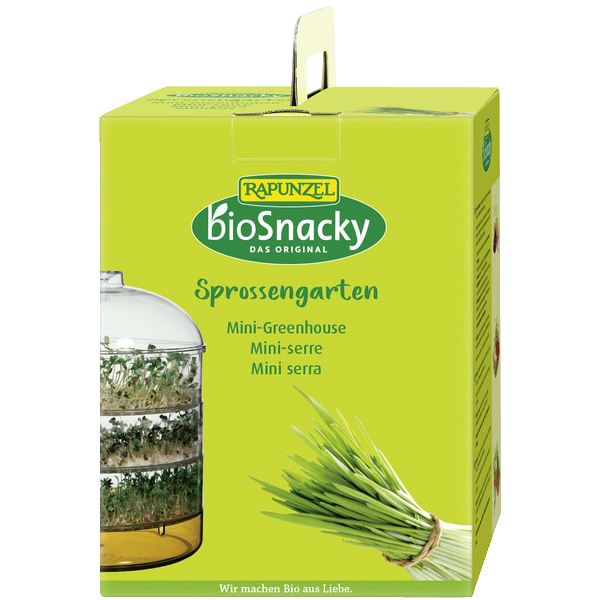 Sprossengarten Keimgerät - bioSnacky - Sprossen und Keimlinge selber ziehen