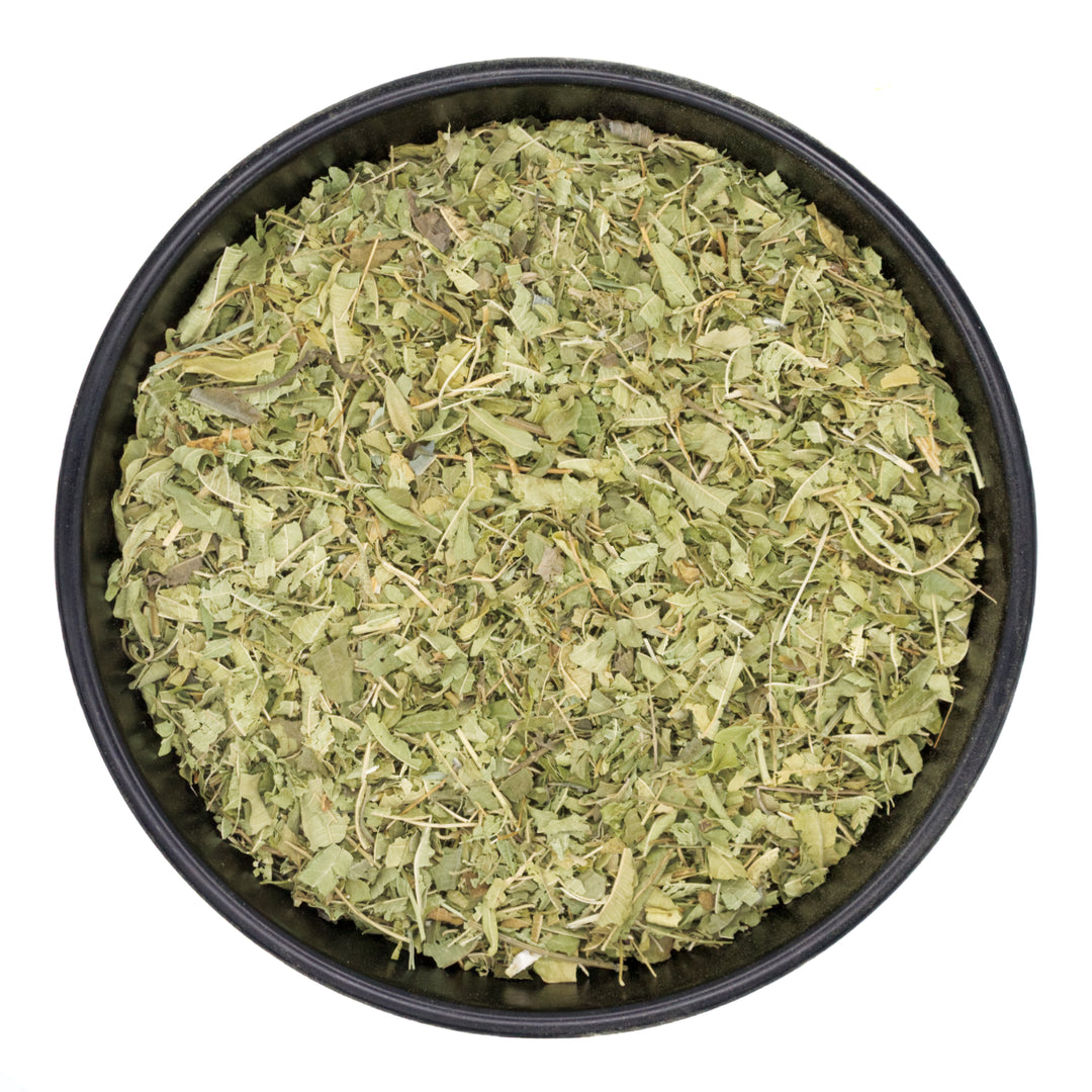 Zitronenverbene geschnitten