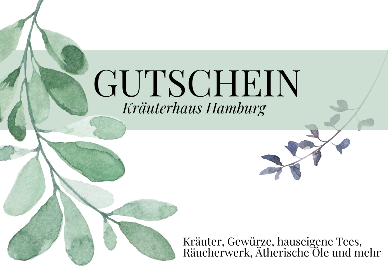 Gutschein Design "Kräuter"